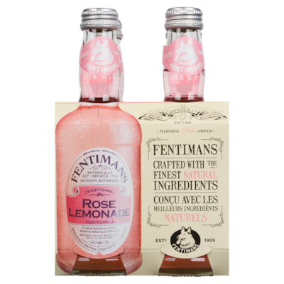 Fentimans Traditional Rose Lemonade Crafted Botanical Drink, case 4x275.0 ml, $0.95/100ml