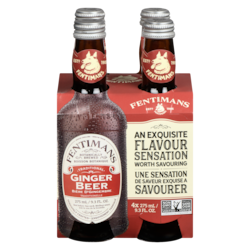 Fentimans Ginger Beer Traditionnelle Boisson Botanique 4 Bouteilles x 4x275.0 ml, 0,86 $/100ml