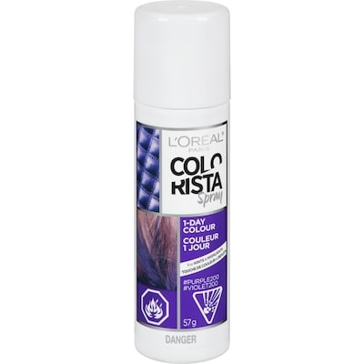 L'Oreal Paris Colorista 1-Day Colour Spray #Purple200 1 ea, $14.00/1ea