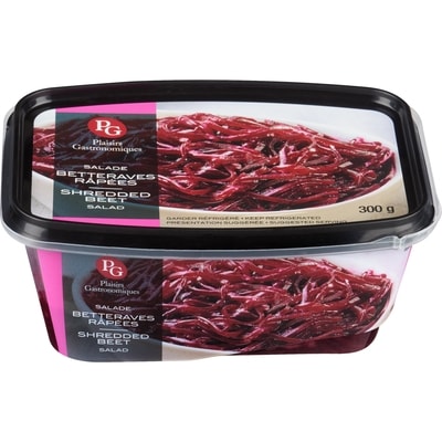 Plaisirs Gastronomiques Shredded Beets salad 300 g, $2.26/100g