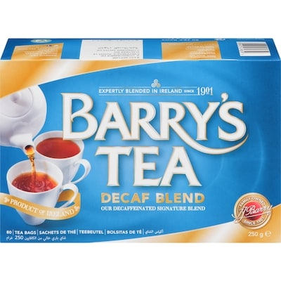 Barry's Decaf Blend, 80 Tea Bags 250 g, $3.40/100g
