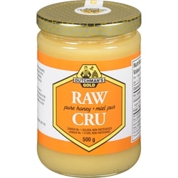 Dutchman’s Gold Miel cru 500 g, 1,80 $/100g