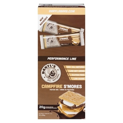 Daryl’s Barres Sʼmores feu de camp  12x58.0 g, 5,03 $/100g