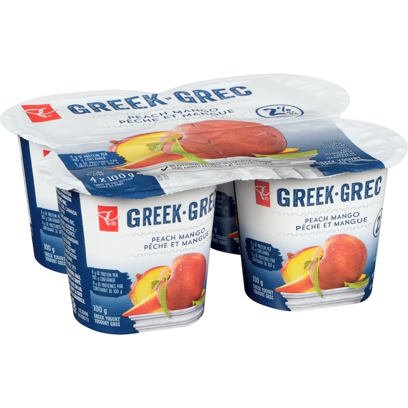 Peach Mango 2% M.F. Greek Yogurt