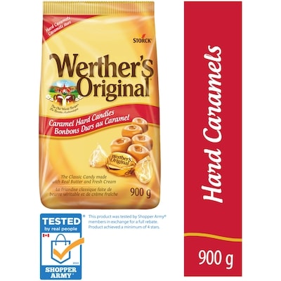 Werther's Original Caramel Hard Candy 900 g, $1.89/100g