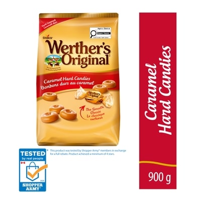 Werther’s Original Bonbons durs au caramel 900 g, 1,89 $/100g