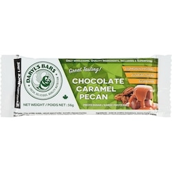 Daryl's Chocolate Caramel Pecan Bars  12x58.0 g, $5.03/100g