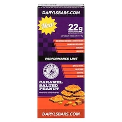 Daryl’s Barres caramel salé et arachides Daryls Bar 58 g, 4,81 $/100g