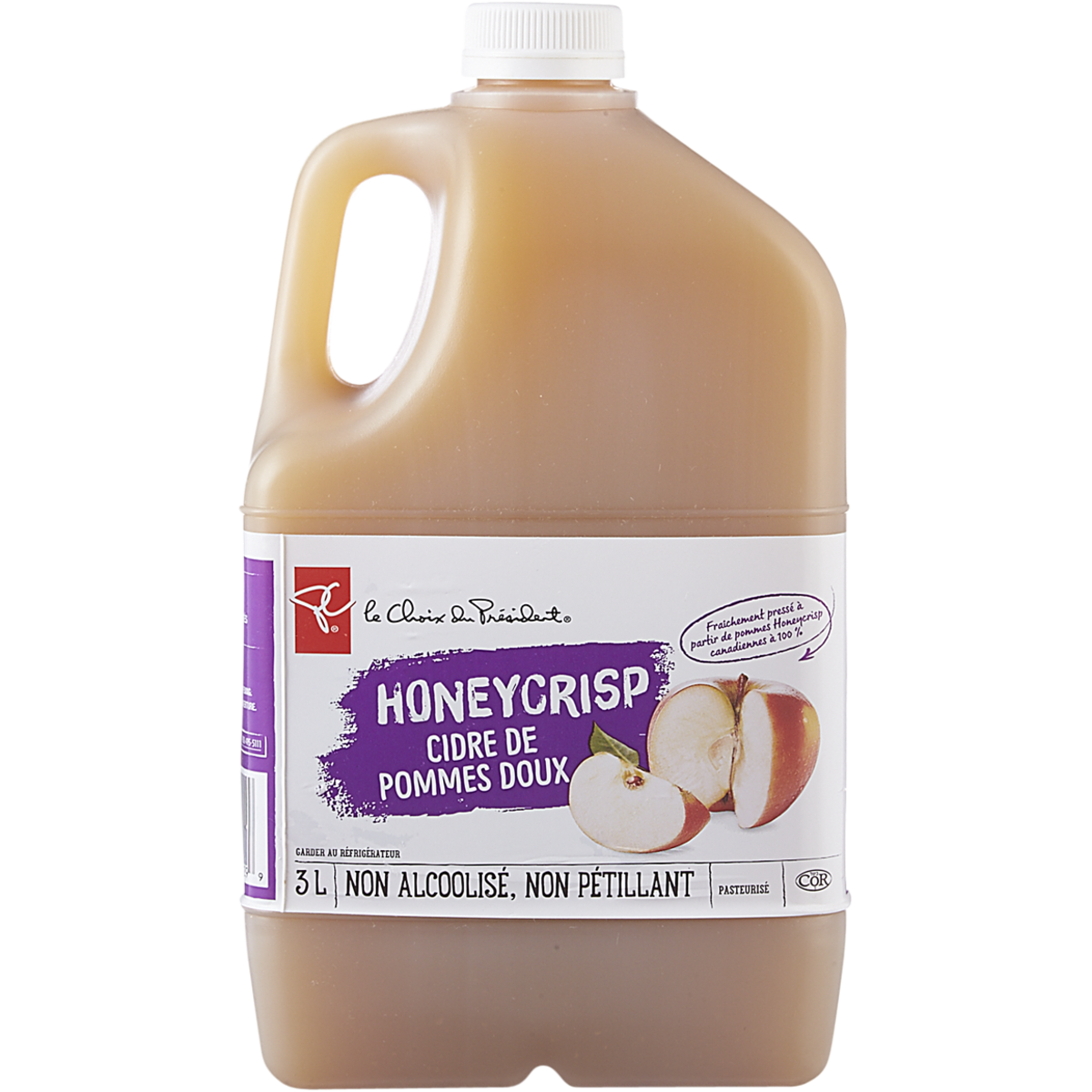le Choix du Président Cidre De Pommes Honeycrisp Doux 3000 ml, 0,33 $/100ml