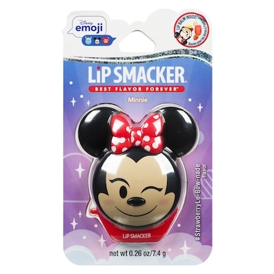 Lip Smackers Disney emoji baume pour les lèvres minnie #strawberryle-bow-nade flavor 7.4 g, 80,95 $/100g