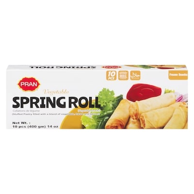 PRAN Veg Spring Roll 400 g, $0.75/100g