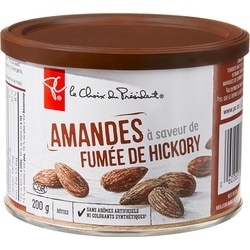President's Choice Hickory Smoke Flavour Roasted Almonds - 200 g