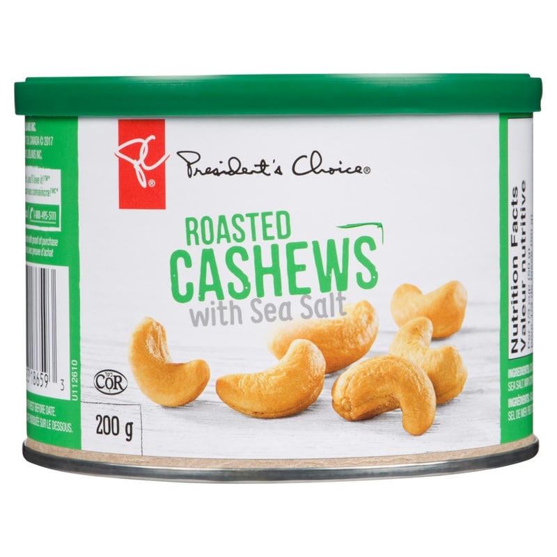 Roasted Cashews with Sea Salt 