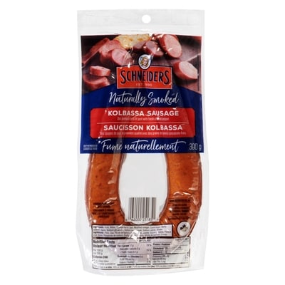 Schneiders Naturally Smoked Kolbassa Sausage Ring 300 g, $3.50/100g
