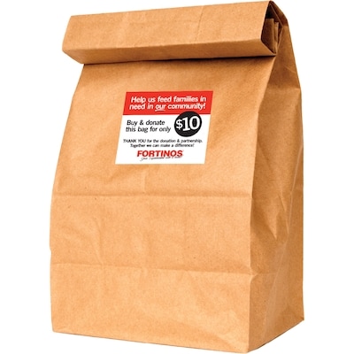 null Food Donation Bag 1 ea, $10.00/1ea