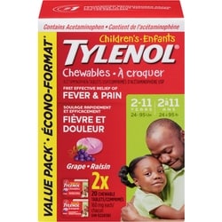 Childrens, Chewable Grape