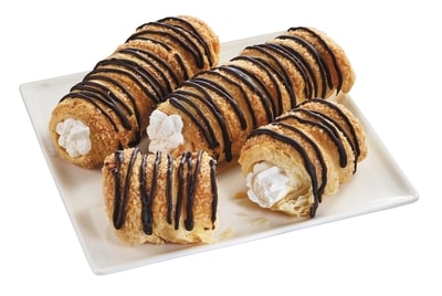 null Cornets à la crème, emballage de 6 33.3 g, 1,43 $/100g