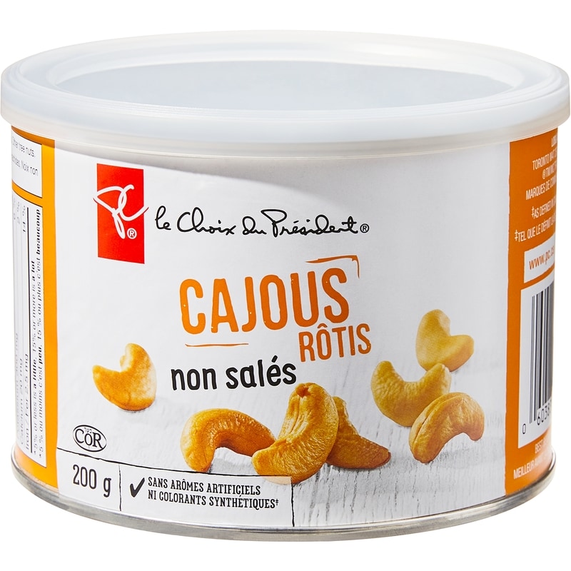 Unsalted Roasted Cashews