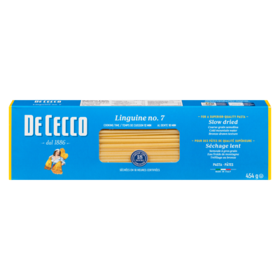 De Cecco Pâtes linguine 450 g, 0,77 $/100g