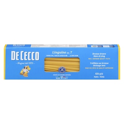 De Cecco Pâtes linguine 450 g, 0,77 $/100g