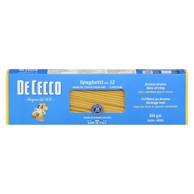 De Cecco Spaghetti 454 g, $0.66/100g
