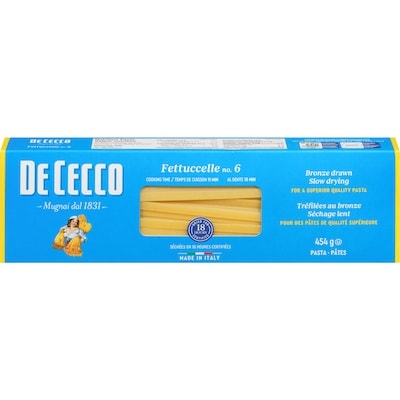 De Cecco Pasta Fettucelle No. 6 450 g, $0.66/100g