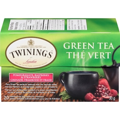 Twinings Green Tea 20 ea, $0.35/1ea