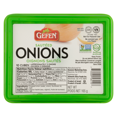 Gefen Sautéed Onion Cubes 180 g, $4.16/100g