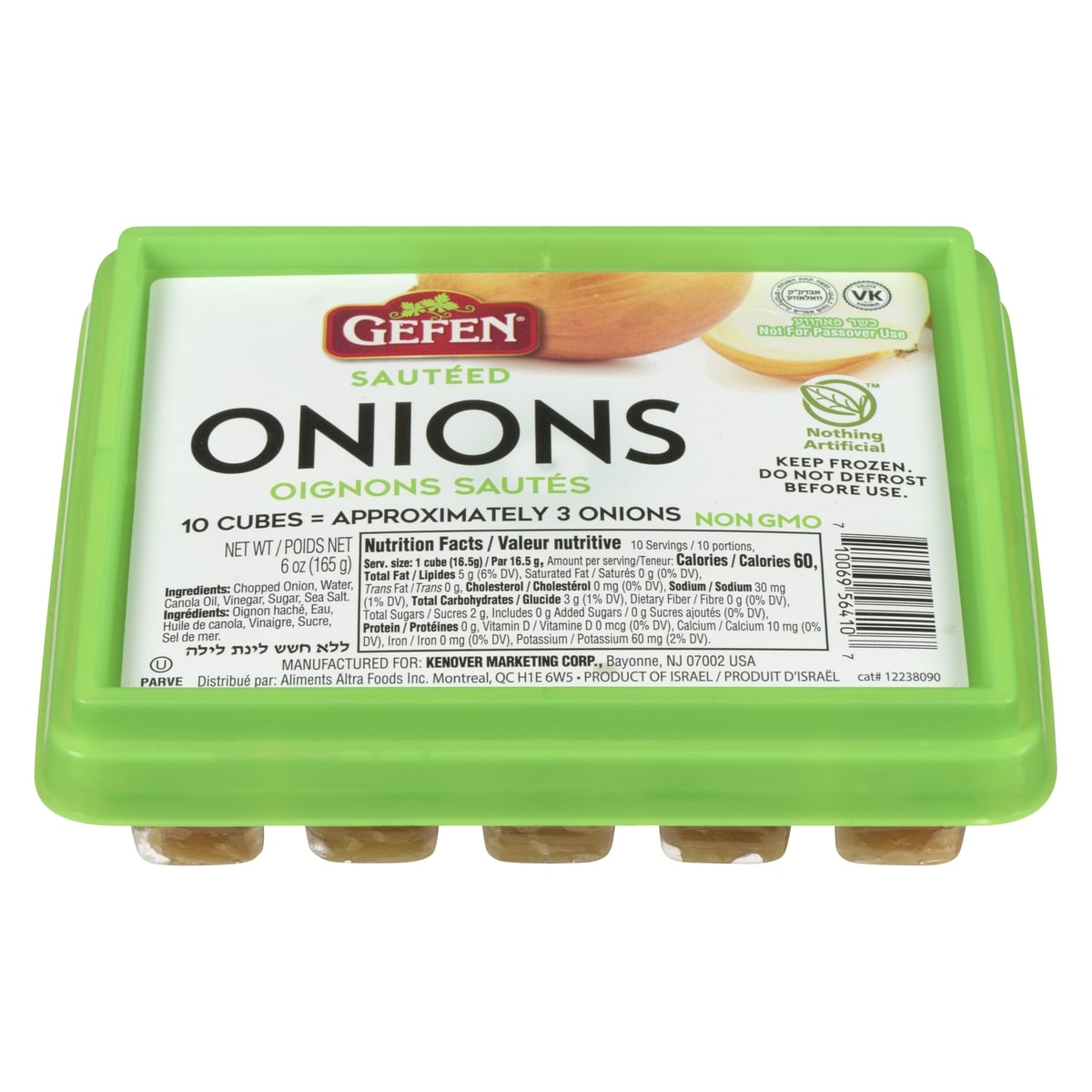 Gefen Sautéed Onion Cubes 180 g, $2.77/100g