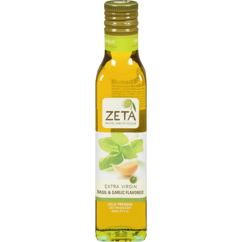 Extra Virgin Basil & Garlic Flavored