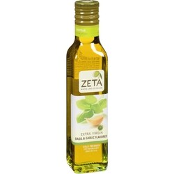 Zeta Extra Virgin Basil & Garlic Flavored - 250 ml | Real Canadian