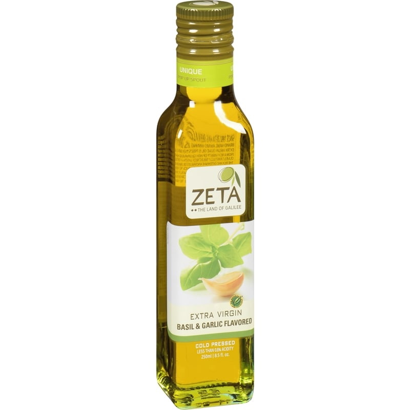 Extra Virgin Basil & Garlic Flavored