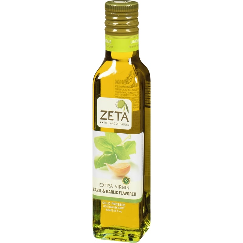 Extra Virgin Basil & Garlic Flavored