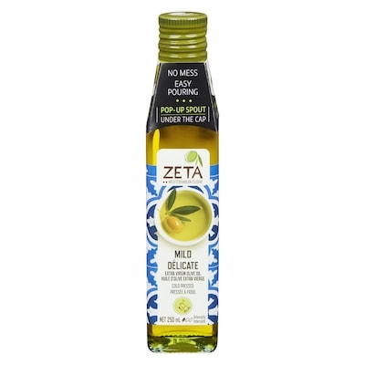 Zeta Kosher Extra Virgin Olive Oil Cold Pressed, Mild 250 ml, $4.00/100ml