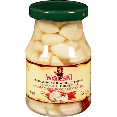 Wolski Marinated Garlic With Chili Pepper 210 ml, $2.38/100ml