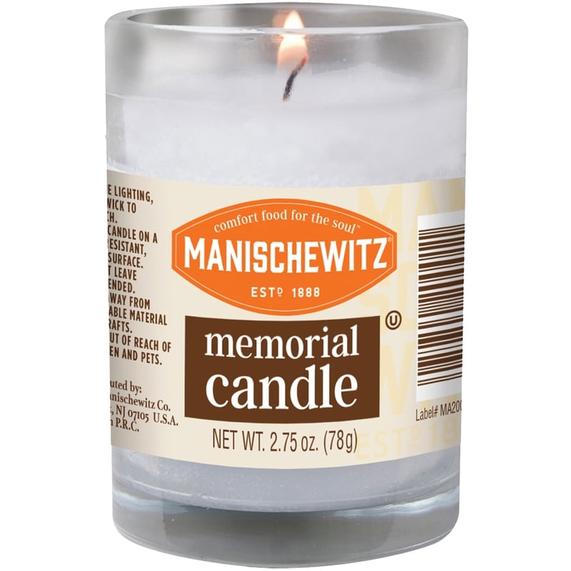 Memorial Candle, Glass