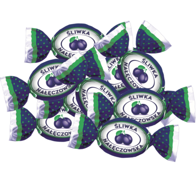 Solidarnosc Chocolate-Covered Plum Candy $2.42/100g