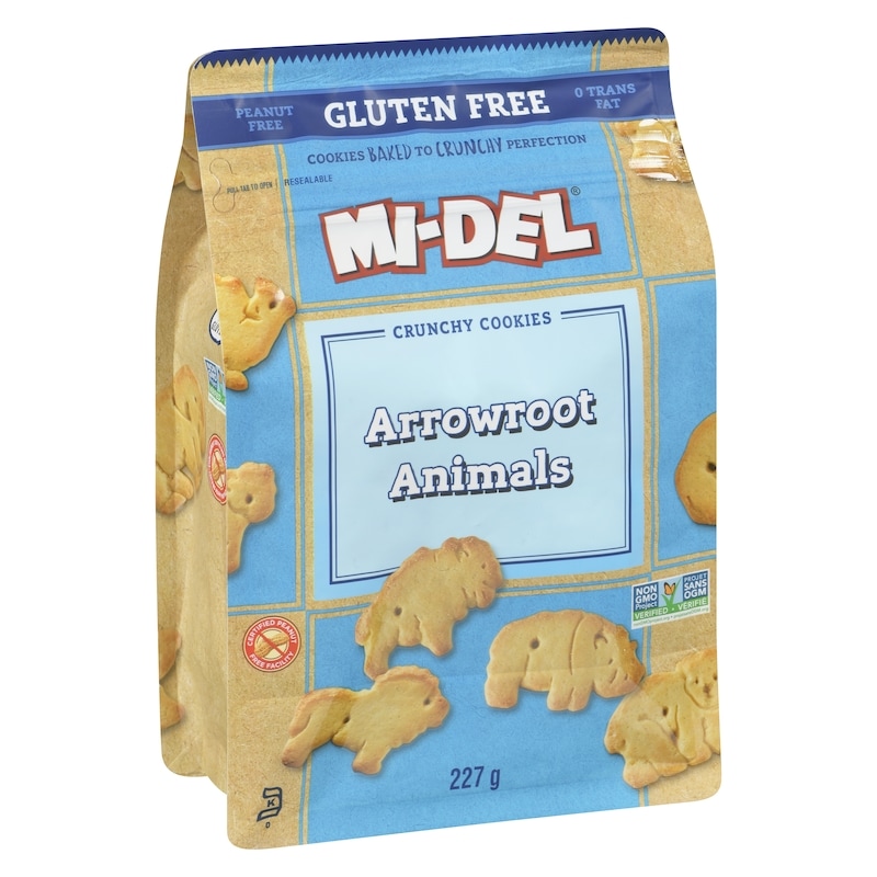 Gluten Free Arrowroot Animals Crunchy Cookies