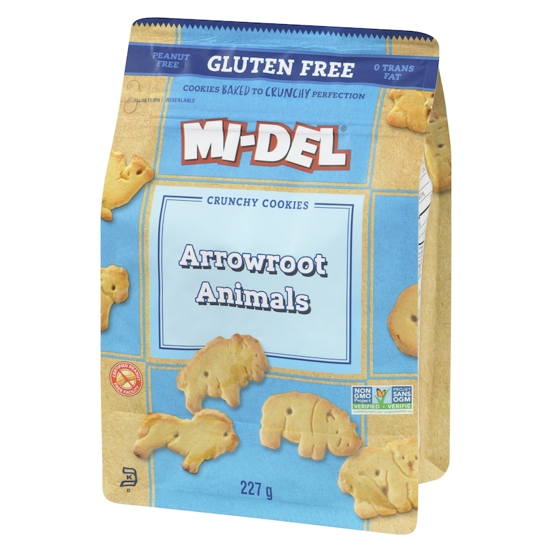 Gluten Free Arrowroot Animals Crunchy Cookies