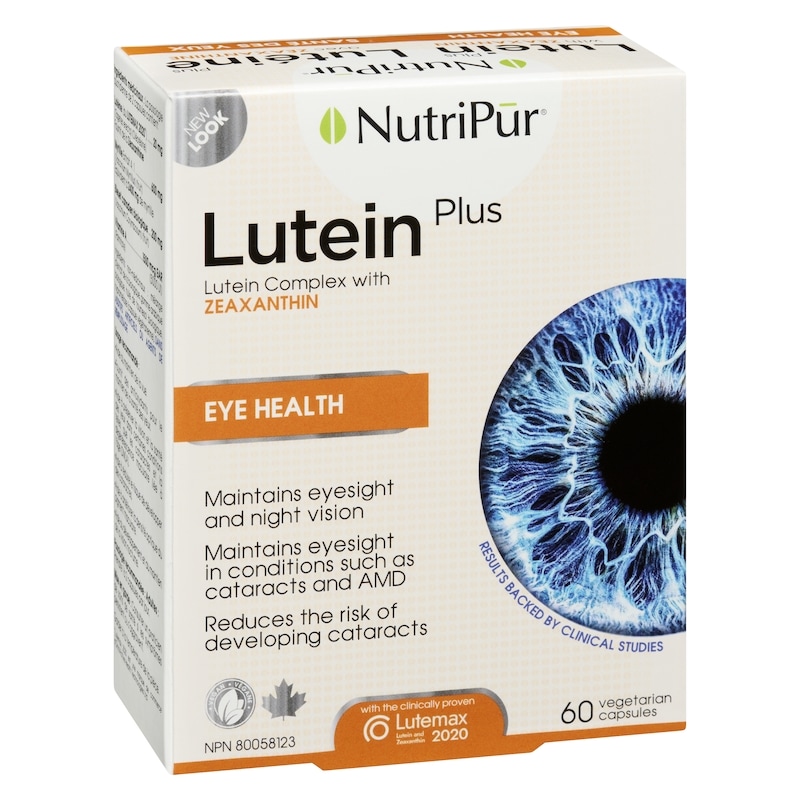 Nutripūrlutein Plus Eye Health 60 Vegetarian Capsules