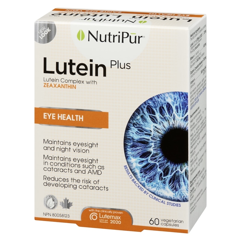 Nutripūrlutein Plus Eye Health 60 Vegetarian Capsules