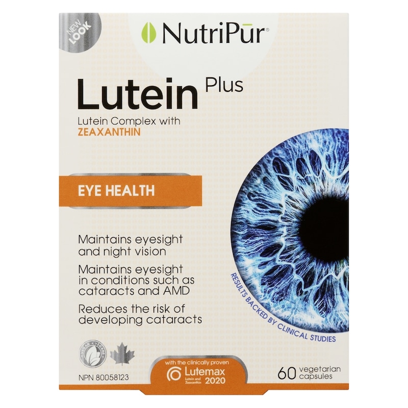 Nutripūrlutein Plus Eye Health 60 Vegetarian Capsules