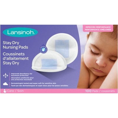 Lansinoh Stay Dry Nursing Pads 100 ea, $0.18/1ea