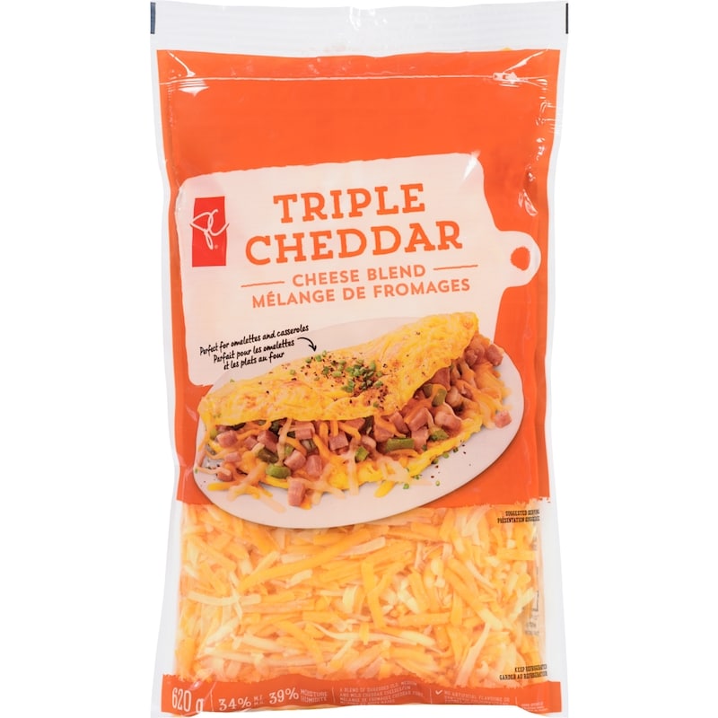 Triple Cheddar Shredded Cheese Blend 