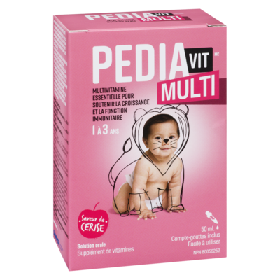Multivitamine pour enfants, cerise