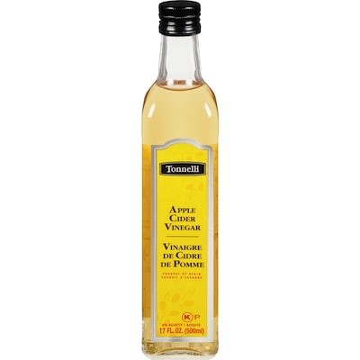 Tonnelli Kosher Apple Cider Vinegar     500 ml, $1.26/100ml