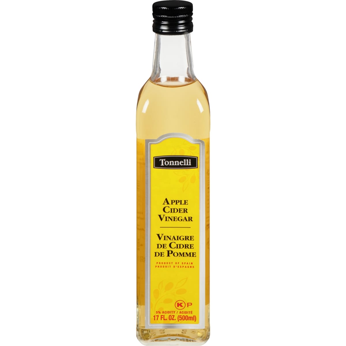 Tonnelli Vinaigre de cidre de pommes Tonnelli casher 500 ml, 1,40 $/100ml