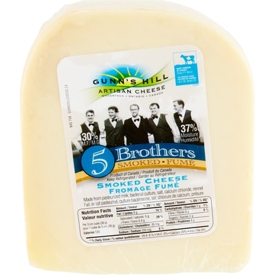 Custan 5 Brothers Smoked Cheese $5.99/100g $27.20/1lb