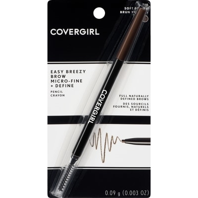 Cover Girl Easy Breezy Brow Micro-Fine + Define Pencil 710 Soft Brown 0.09 g, $11,655.56/100g