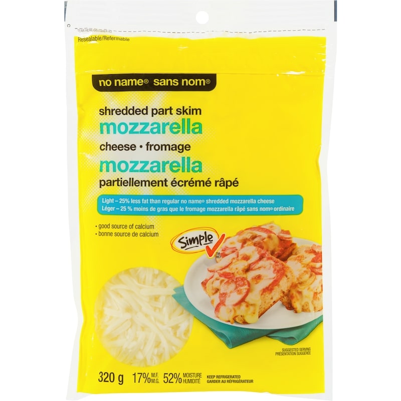 Shredded Part Skimmed Mozzarella